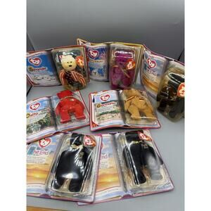 McDonalds TY Beanie Babies 2000 Sealed Lot Spangle Millennium Germania